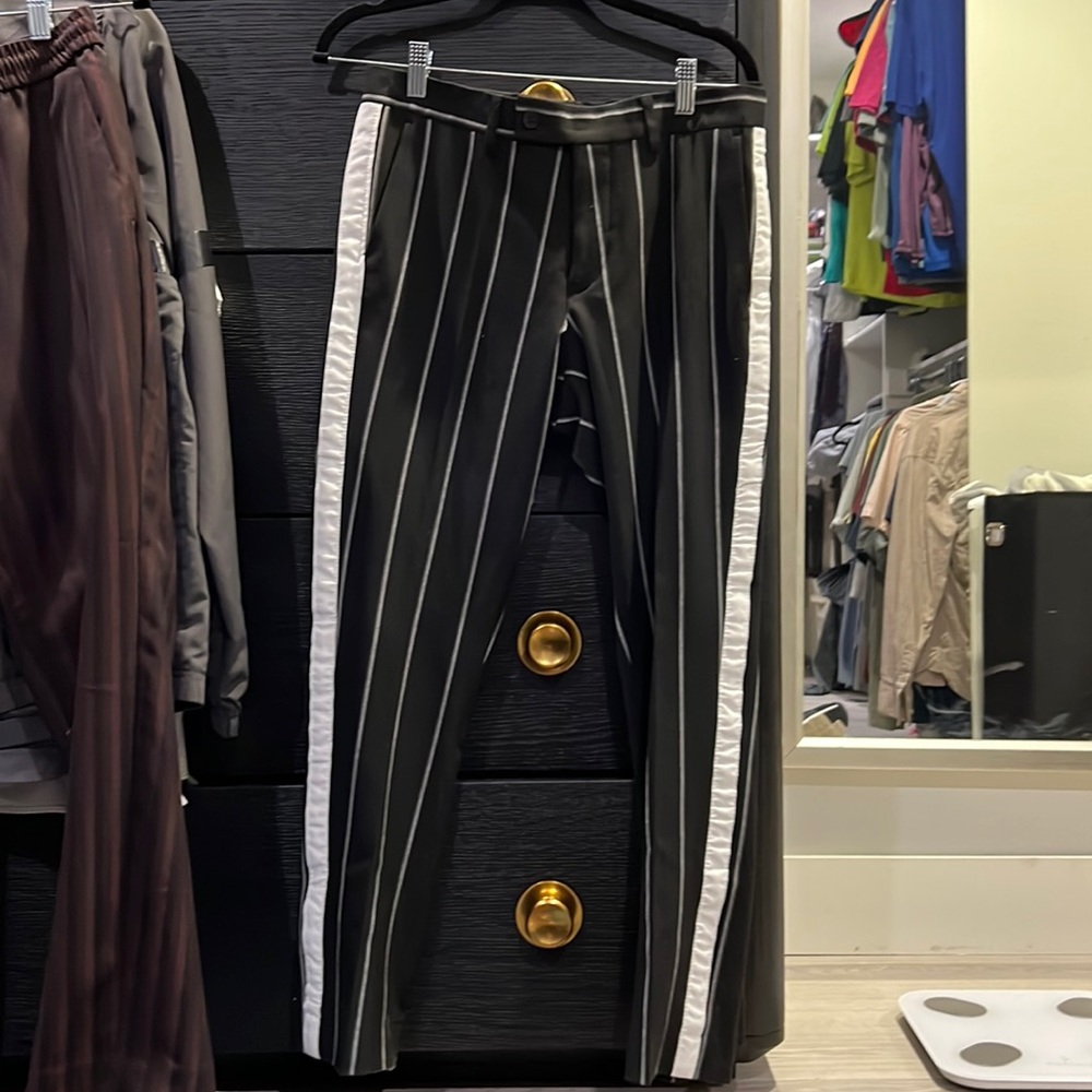 Striped Boohoo Chino